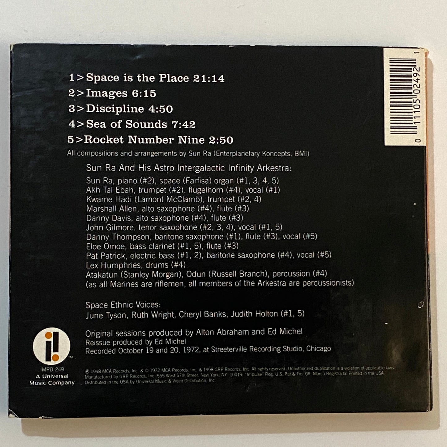 Sun Ra – Space Is The Place