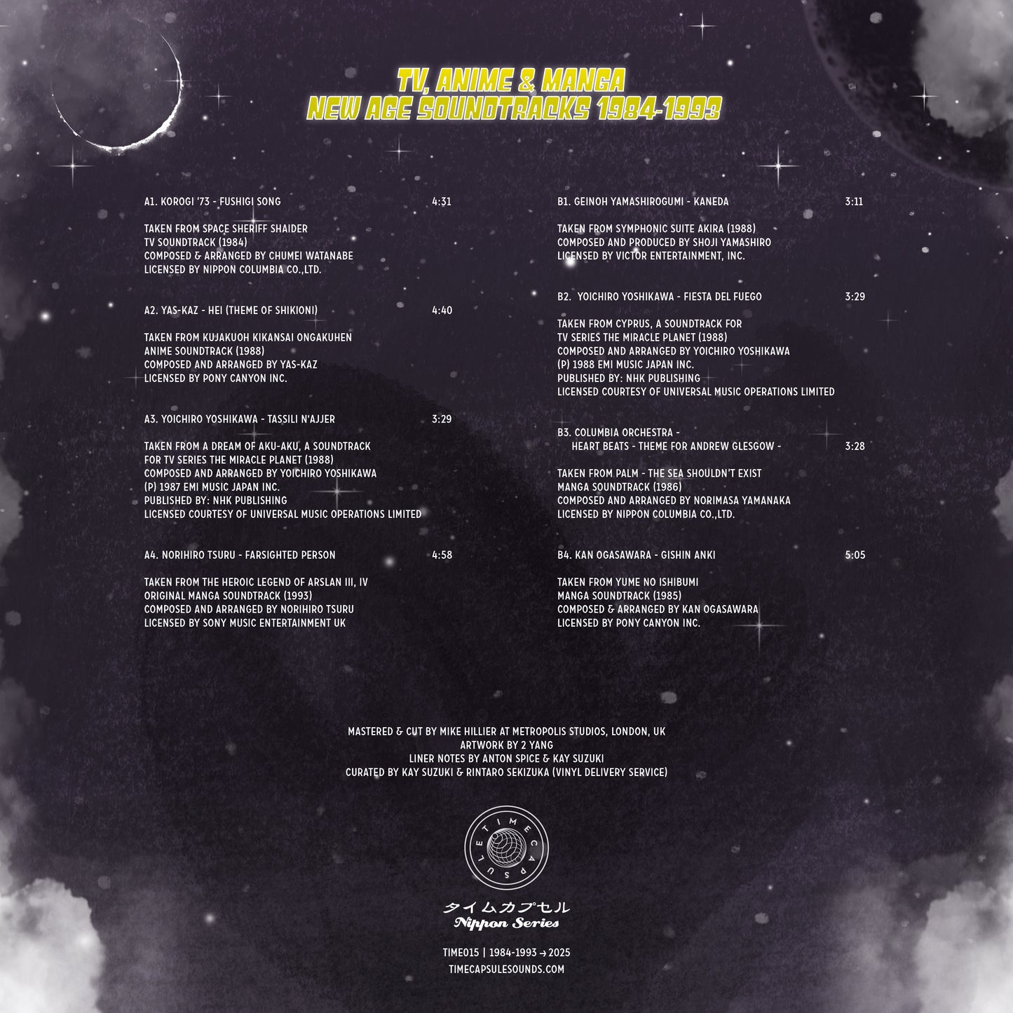 TV, Anime & Manga New Age Soundtracks 1984-1993