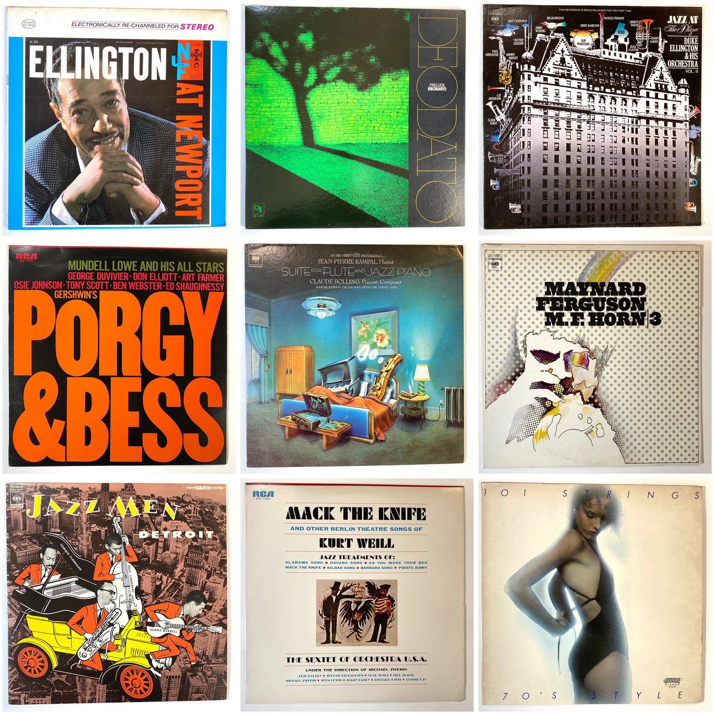 Jazz and Classical - JOB LOT - 50 Records - VG+ Condition