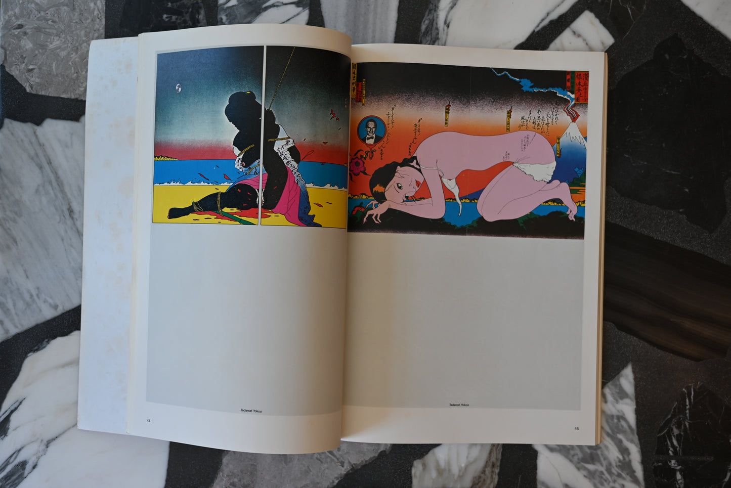 100 posters of Tadanori Yokoo with poster