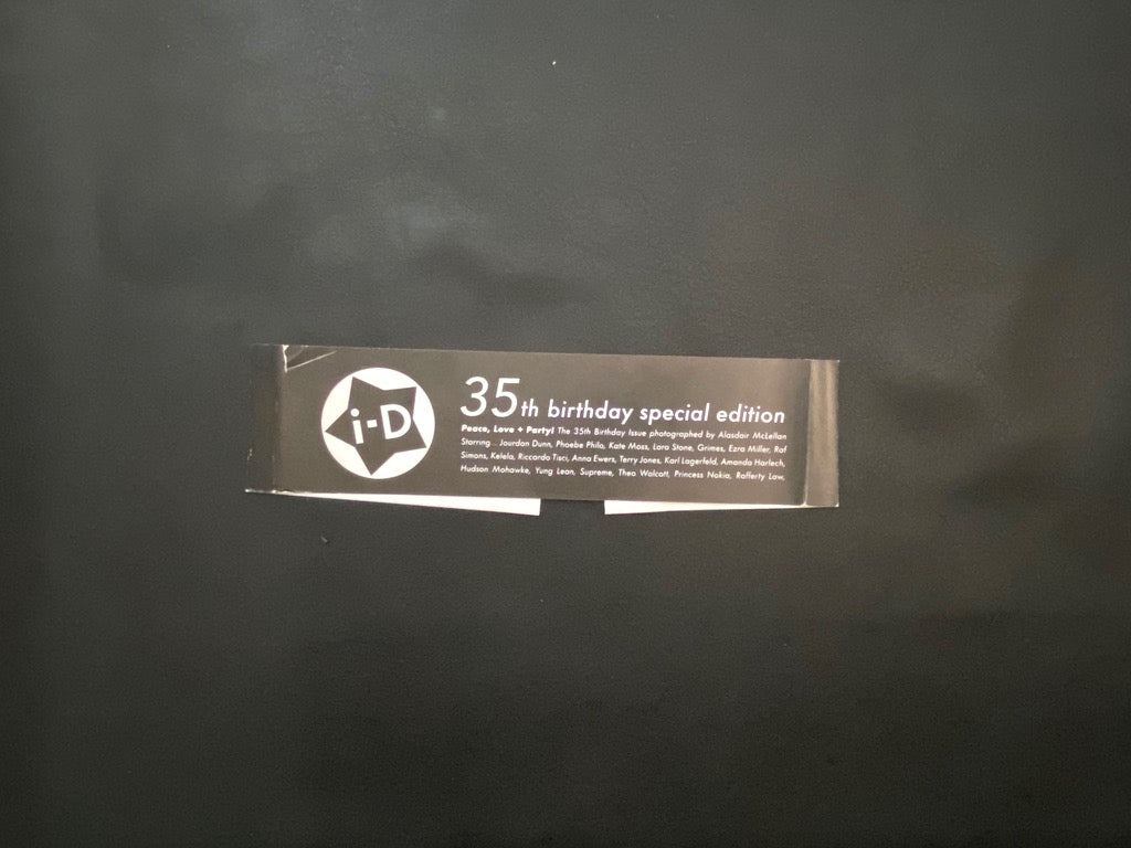 i-D MAGAZINE SUPREME COLLECTOR'S EDITION THE 35TH BIRTHDAY ISSUE NO.337 PRISTINE