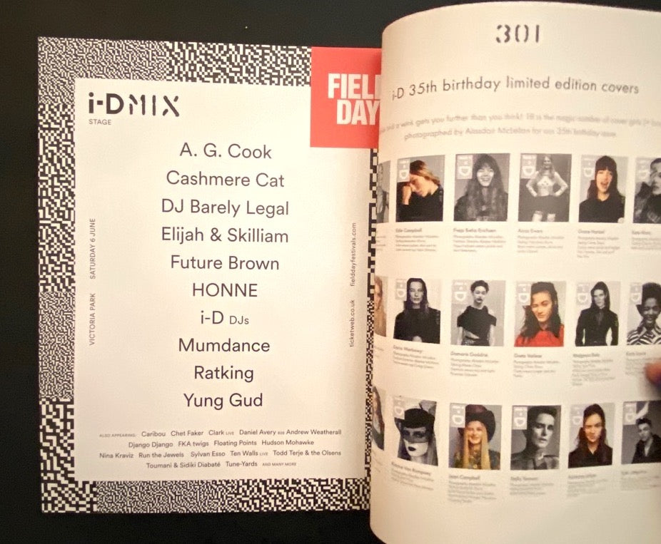 i-D MAGAZINE SUPREME COLLECTOR'S EDITION THE 35TH BIRTHDAY ISSUE
