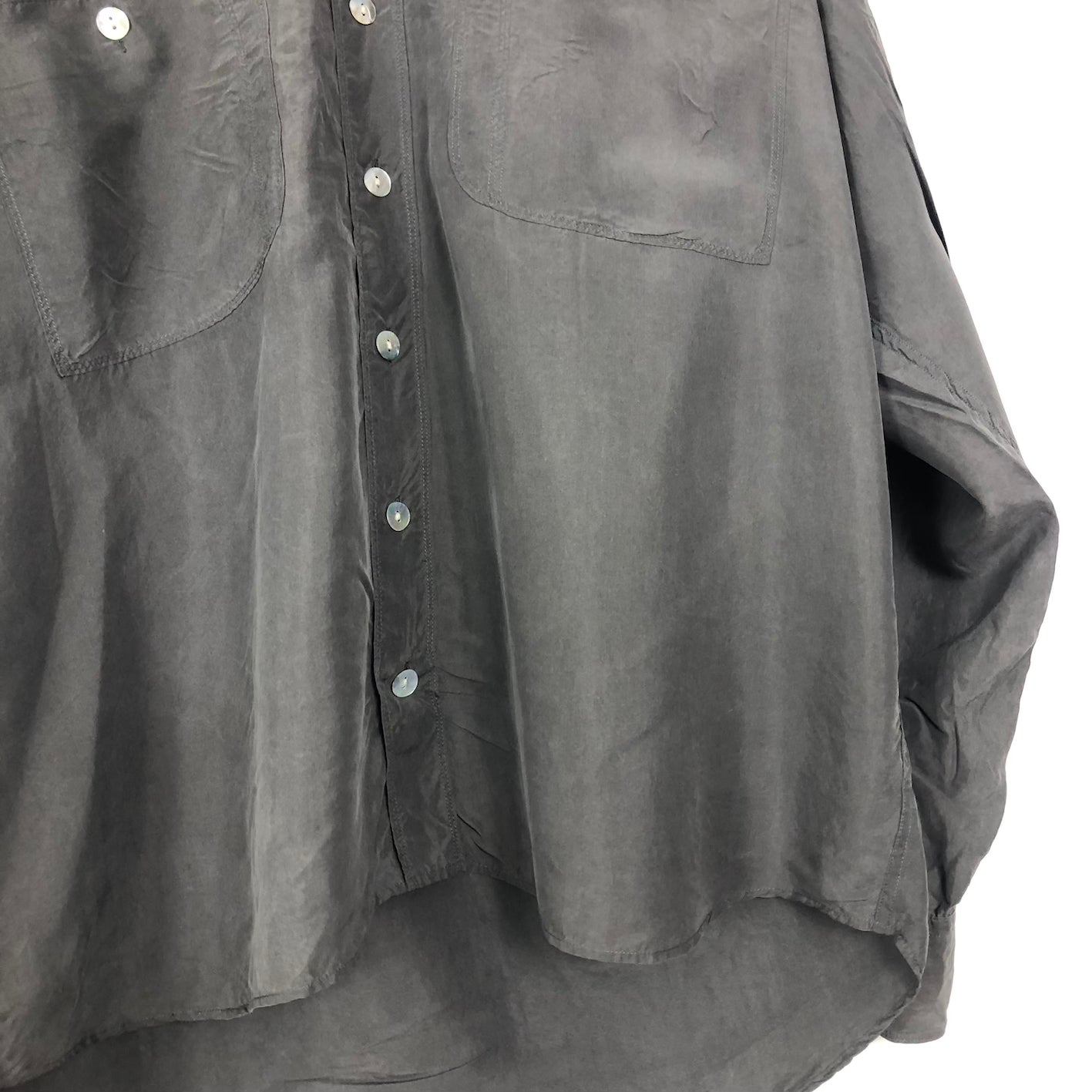 Vintage “GERGIO” Silky Shirts (L)