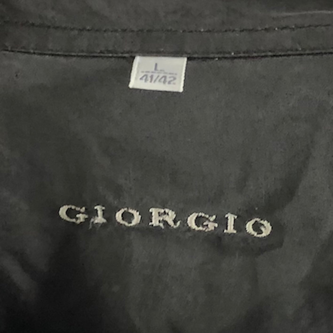 Vintage “GERGIO” Silky Shirts (L)