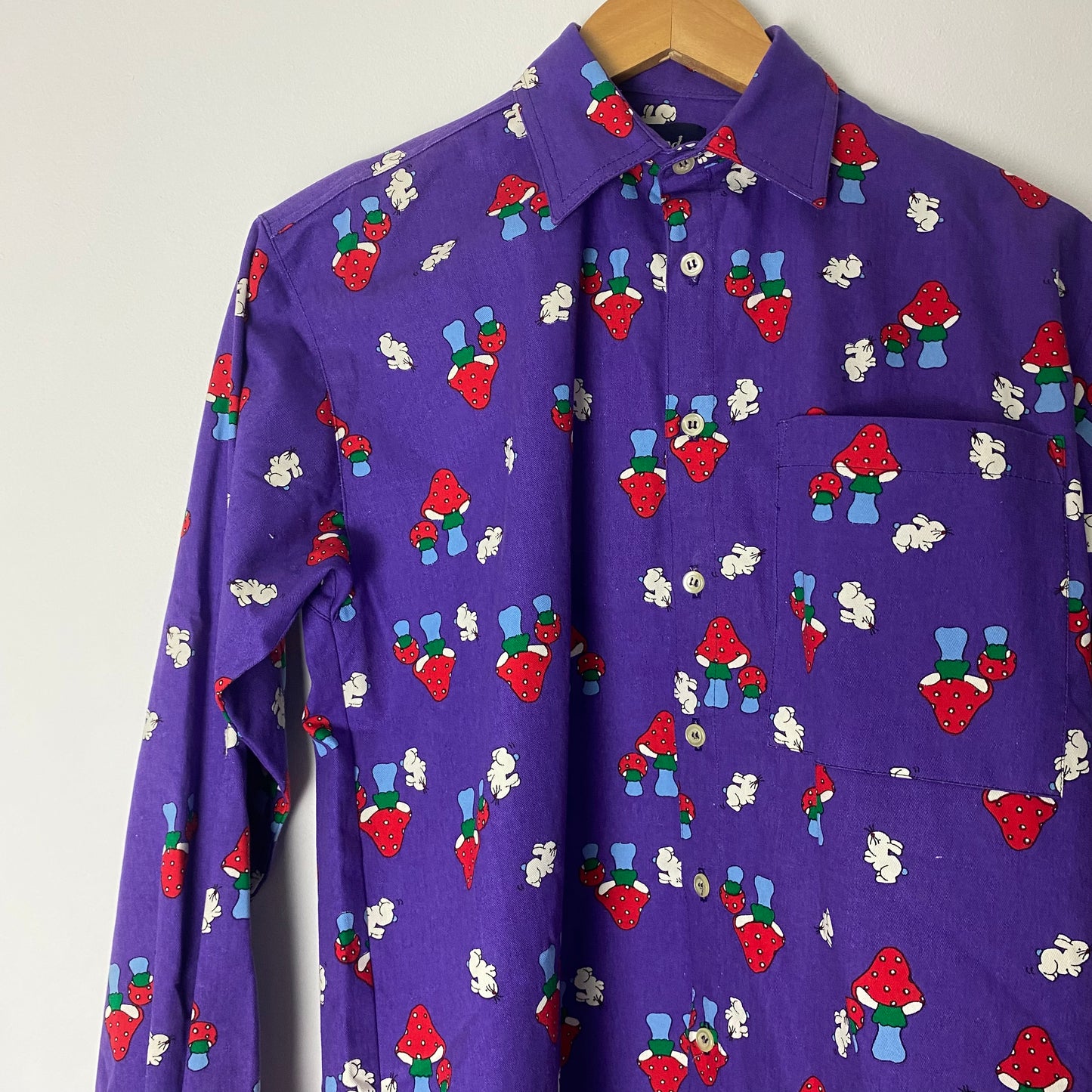 Vintage “JB. moda” Mushroom L/S Shirts SIZE (164)