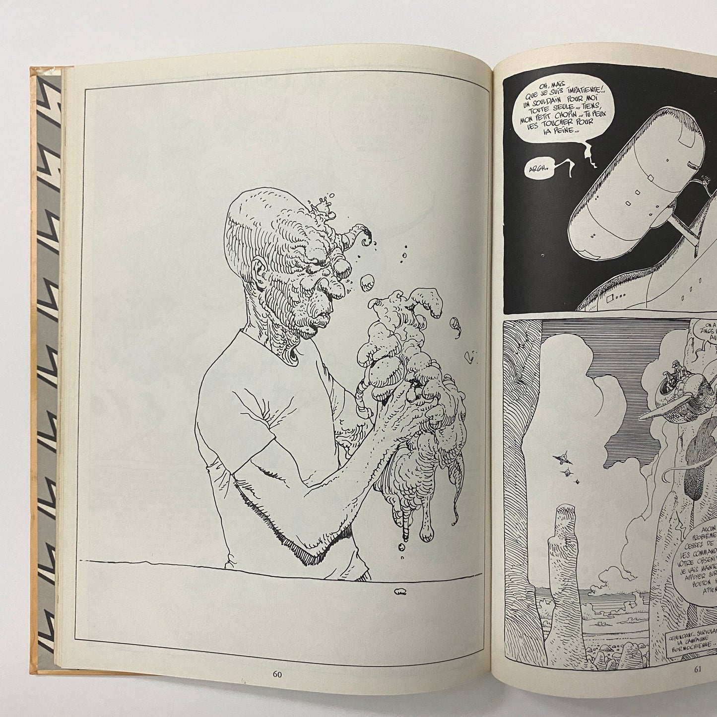 MOEBIUS COMPLETES TOME 1 - The Crazy Bandar, John Wtercolor, Rubber