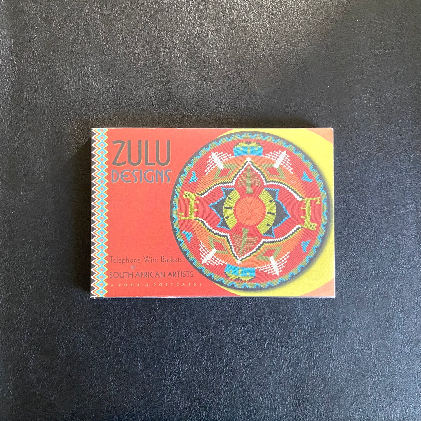 Zulu Designs Telephone Wire Baskets by South African Artists Cards