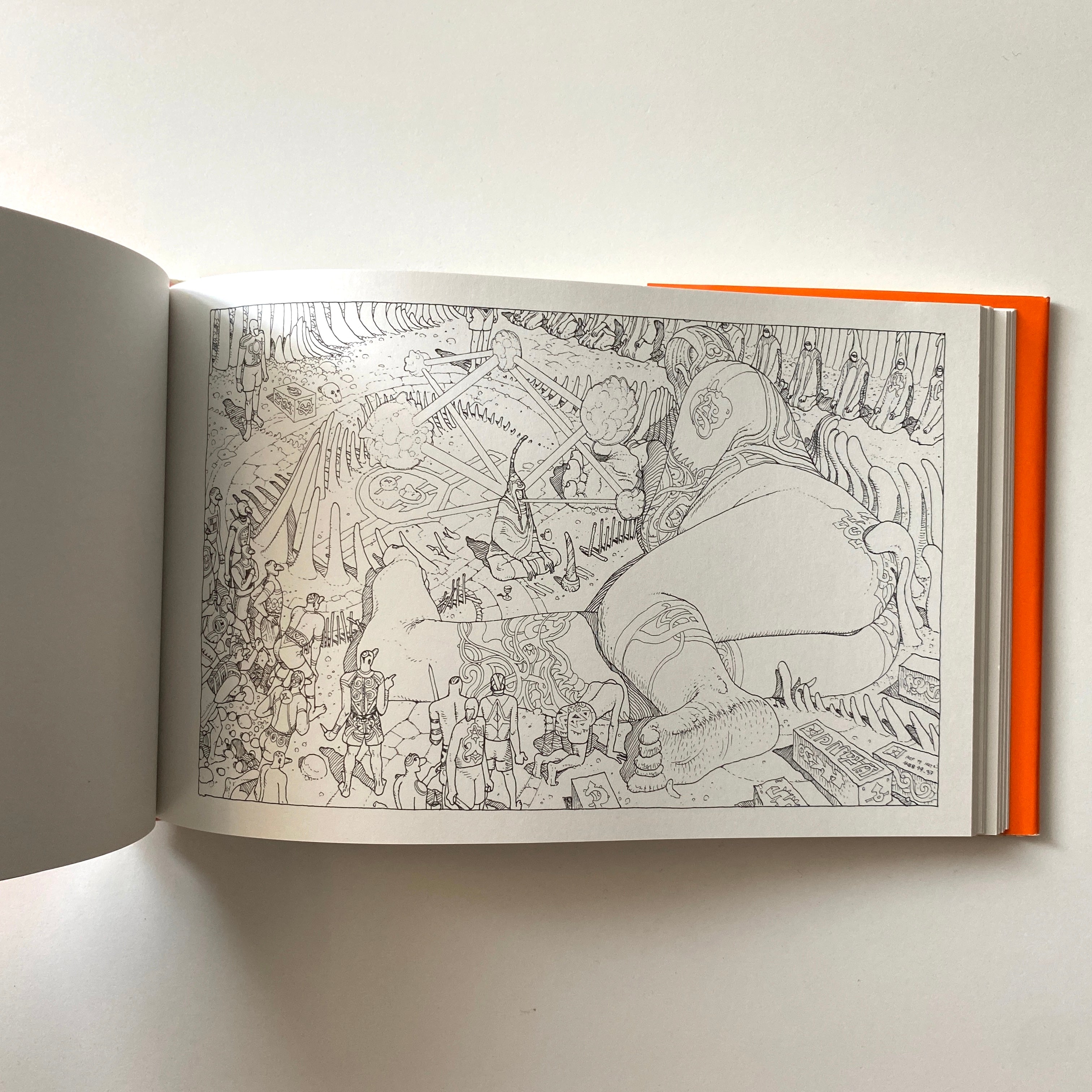 Moebius 40 days dans le Desert – caravan
