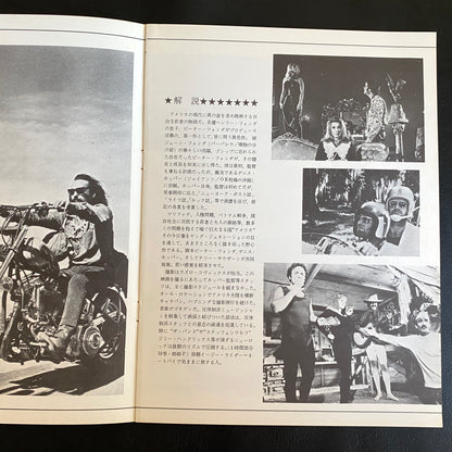 Easy Rider Flyer First Edition Pamphlet japanese version