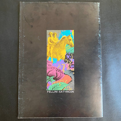 Satyricon movie brochure Japanese version