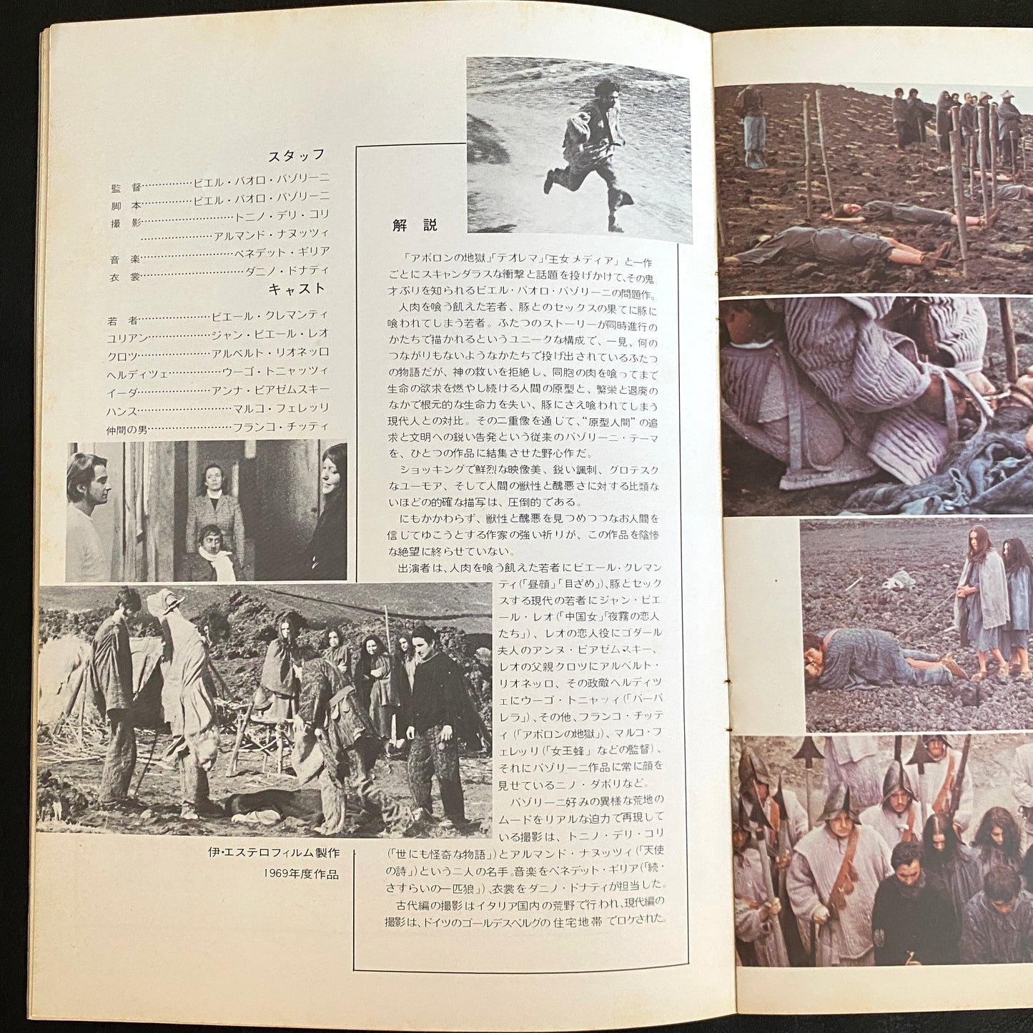 Porcile movie brochure japanese version