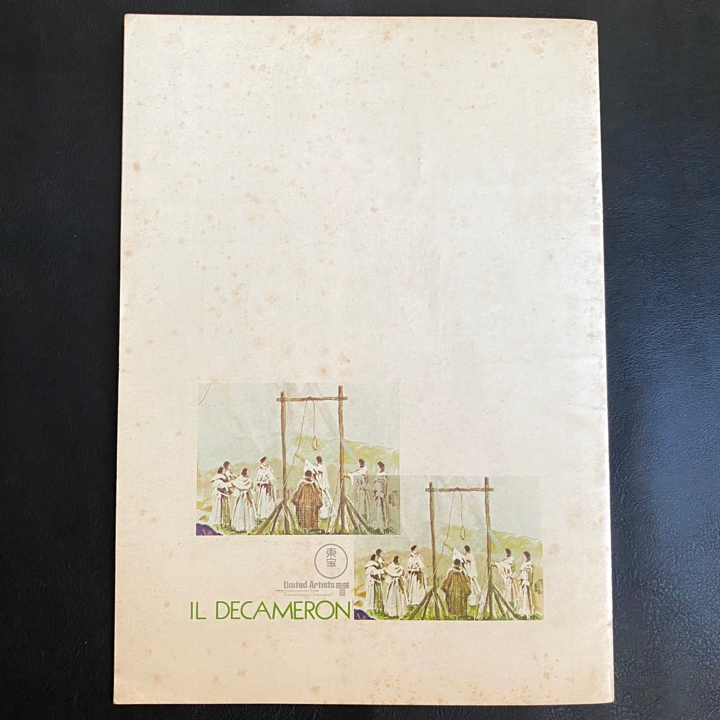 Pasolini set of 2 Il Decameron 1971 Arabian Nights japanese version