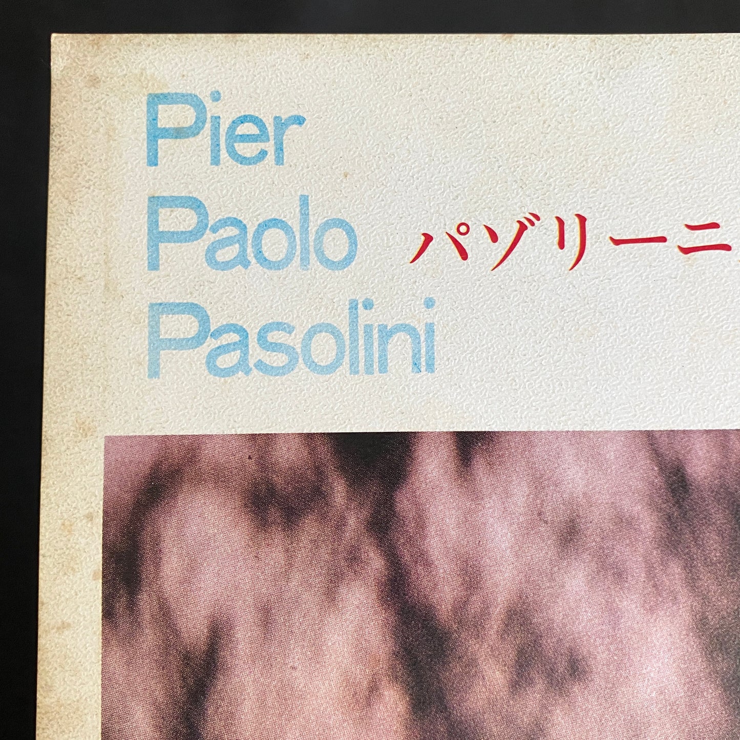 Pier Paolo Pasolini Director's Works Japanese Version