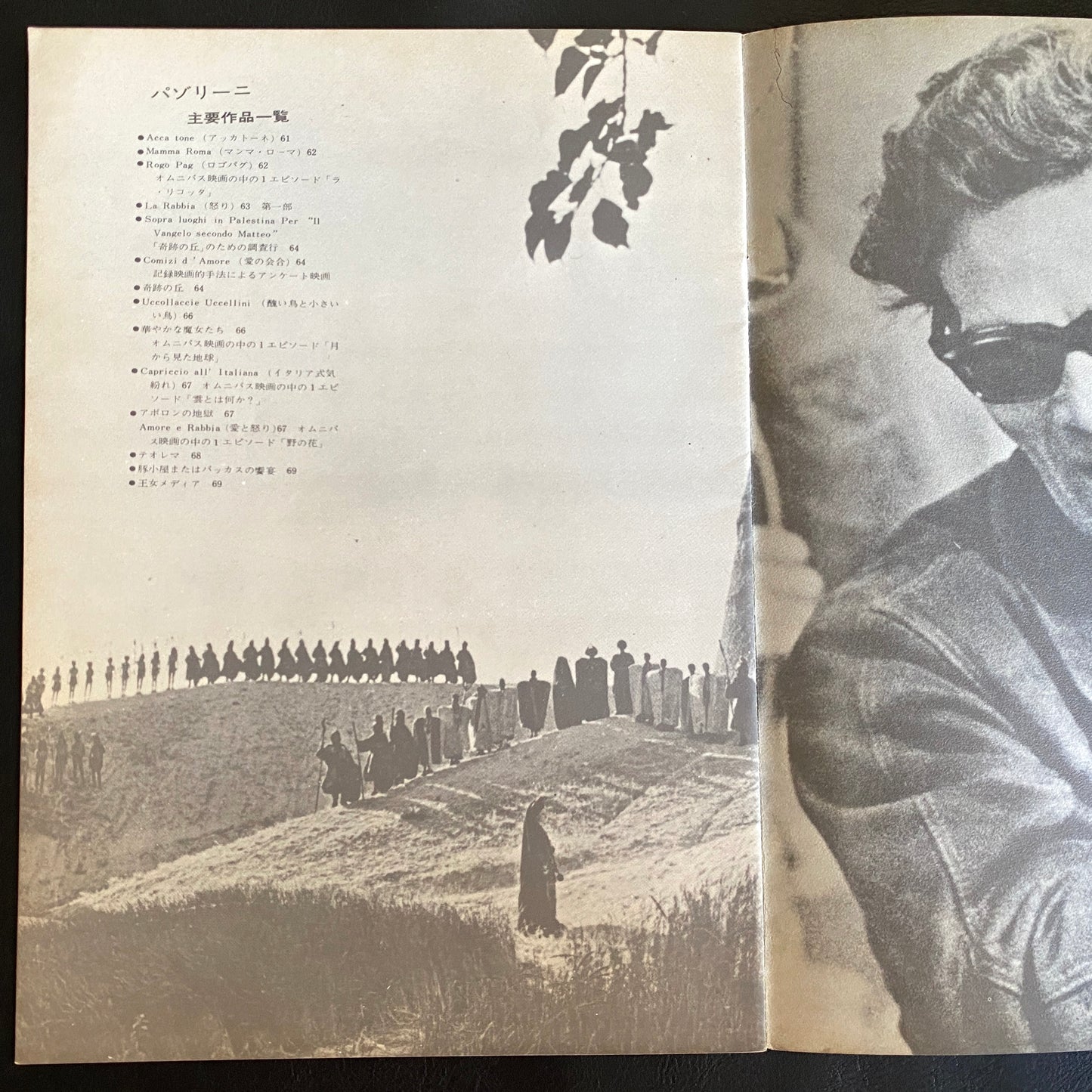 Pier Paolo Pasolini Director's Works Japanese Version