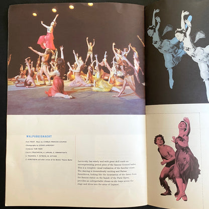 THE BOLSHOI BALLET FILM PROGRAM BOOKLET Paul CZINNER CLASSICAL Opera Interest