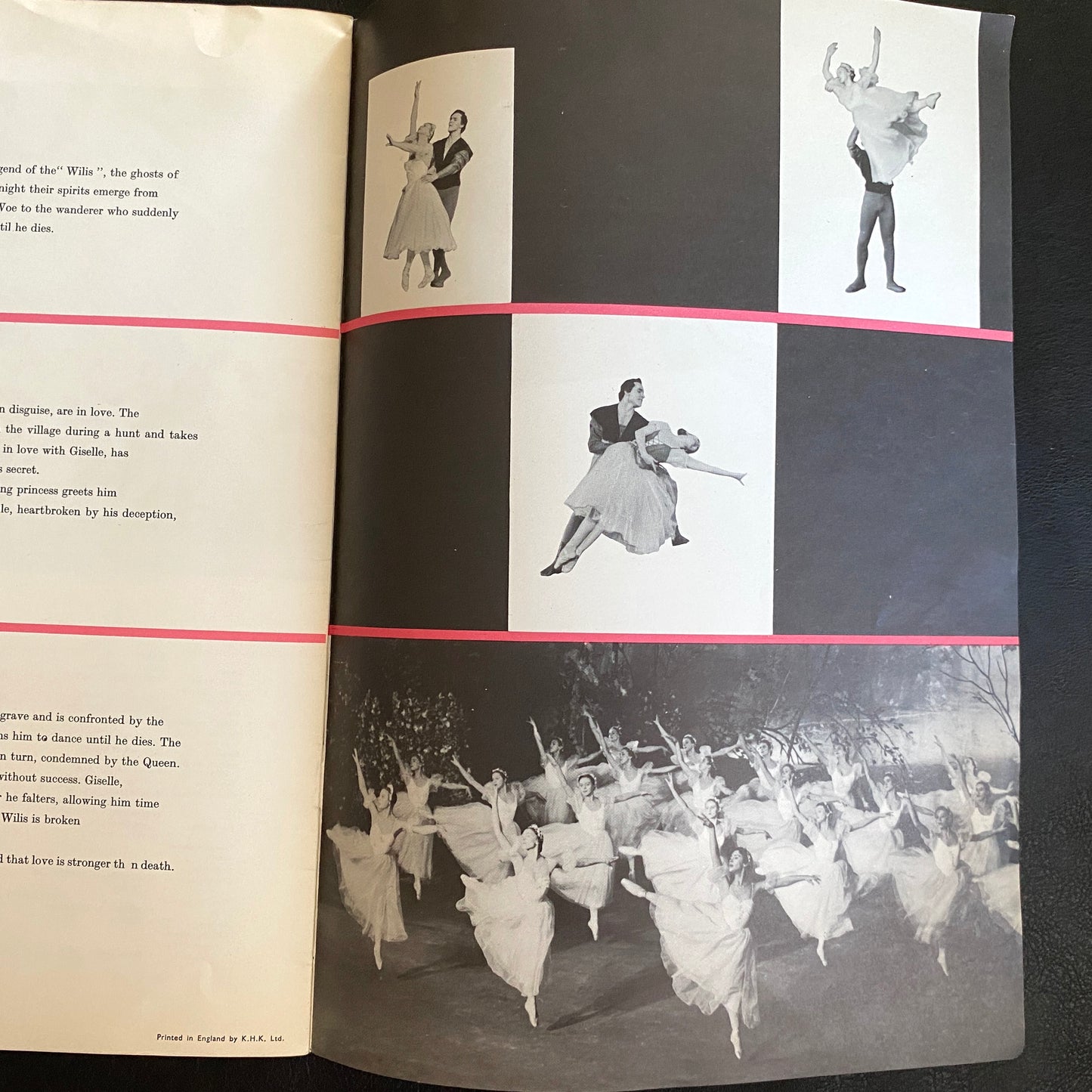 THE BOLSHOI BALLET FILM PROGRAM BOOKLET Paul CZINNER CLASSICAL Opera Interest