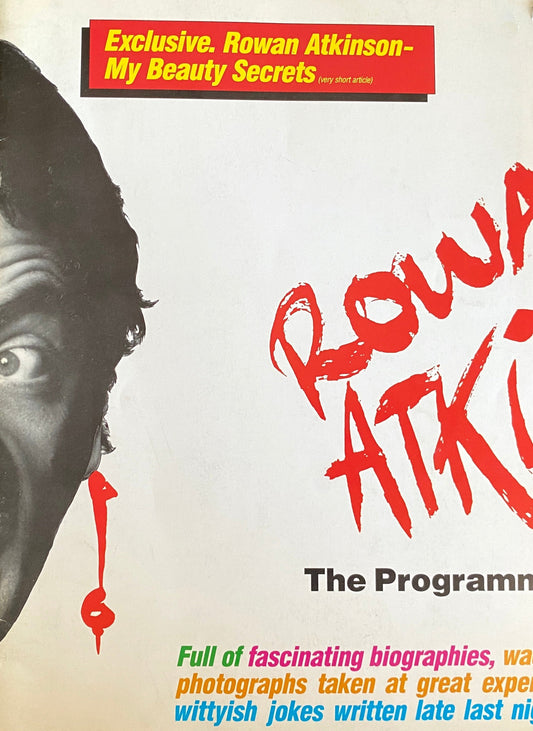 Rowan Atkinson, The New Revue, Tour Programme
