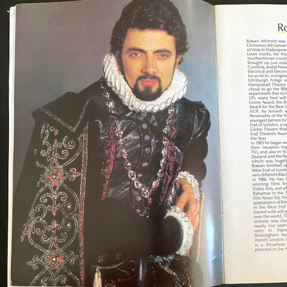 Rowan Atkinson, The New Revue, Tour Programme