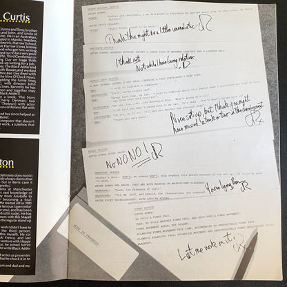 Rowan Atkinson, The New Revue, Tour Programme