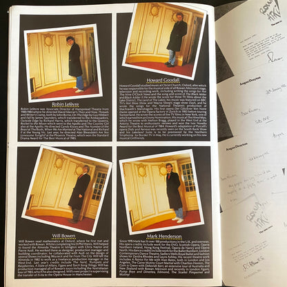 Rowan Atkinson, The New Revue, Tour Programme