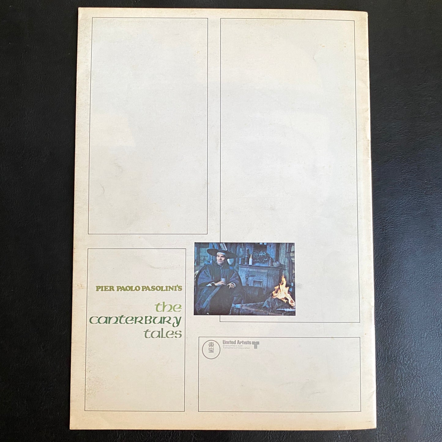 Canterbury Japanese version pamphlet