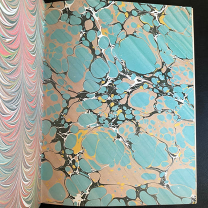 Ready-to-Use Marbleized Papers