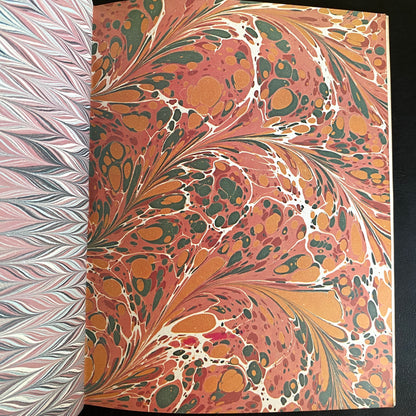 Ready-to-Use Marbleized Papers