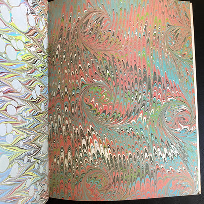 Ready-to-Use Marbleized Papers