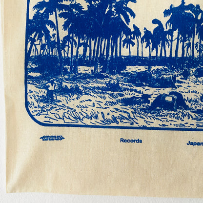 CARAVAN RECORDS AND BOOKS TOTE BAG