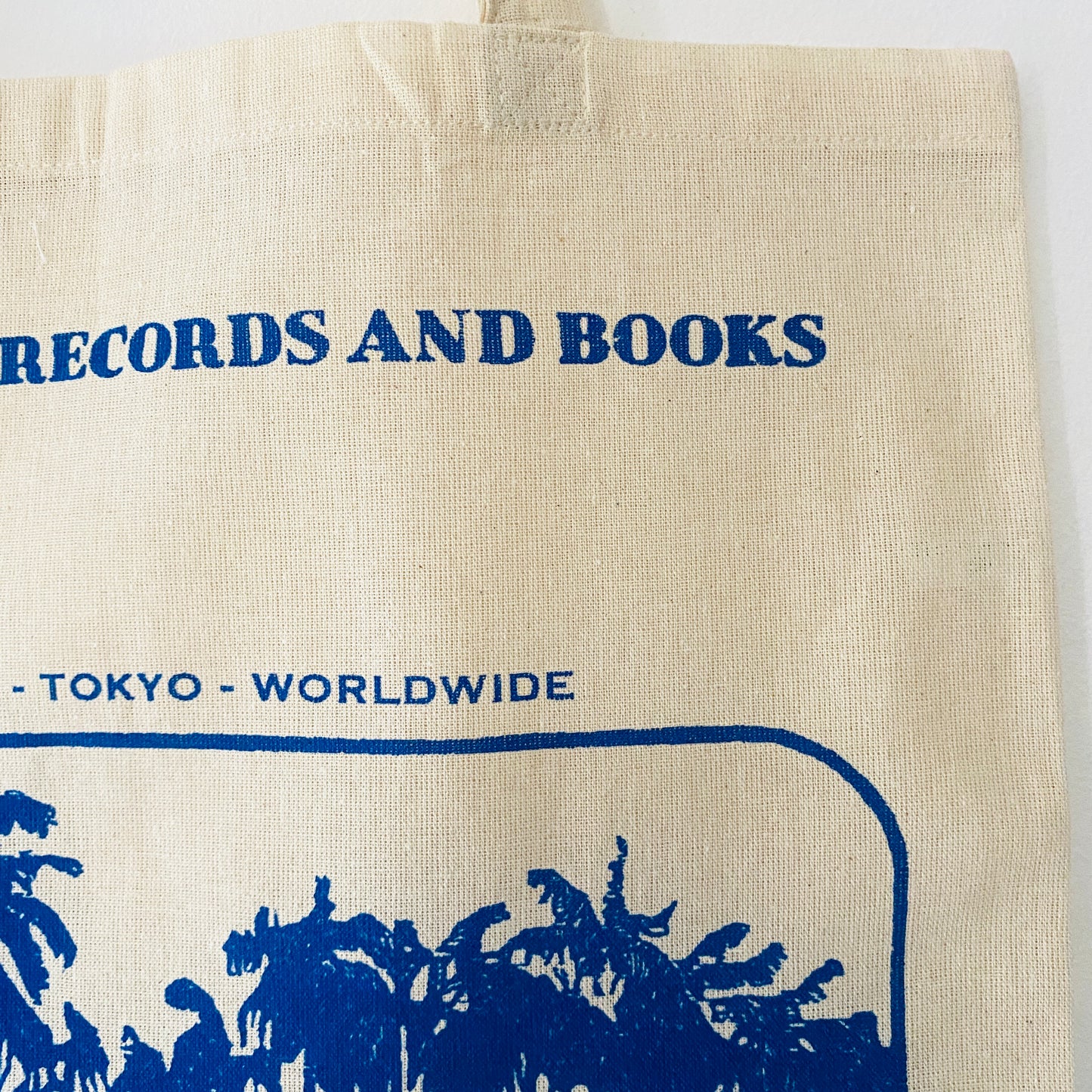 CARAVAN RECORDS AND BOOKS TOTE BAG