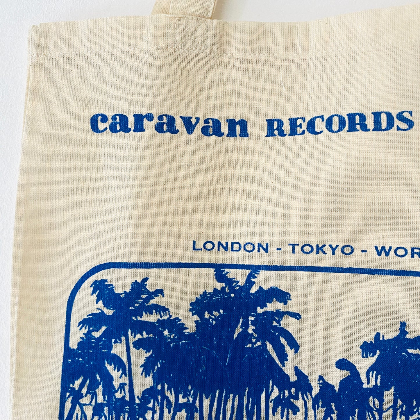 CARAVAN RECORDS AND BOOKS TOTE BAG