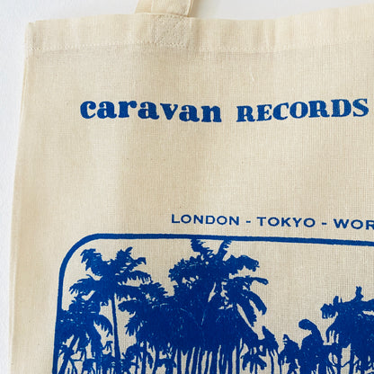 CARAVAN RECORDS AND BOOKS TOTE BAG