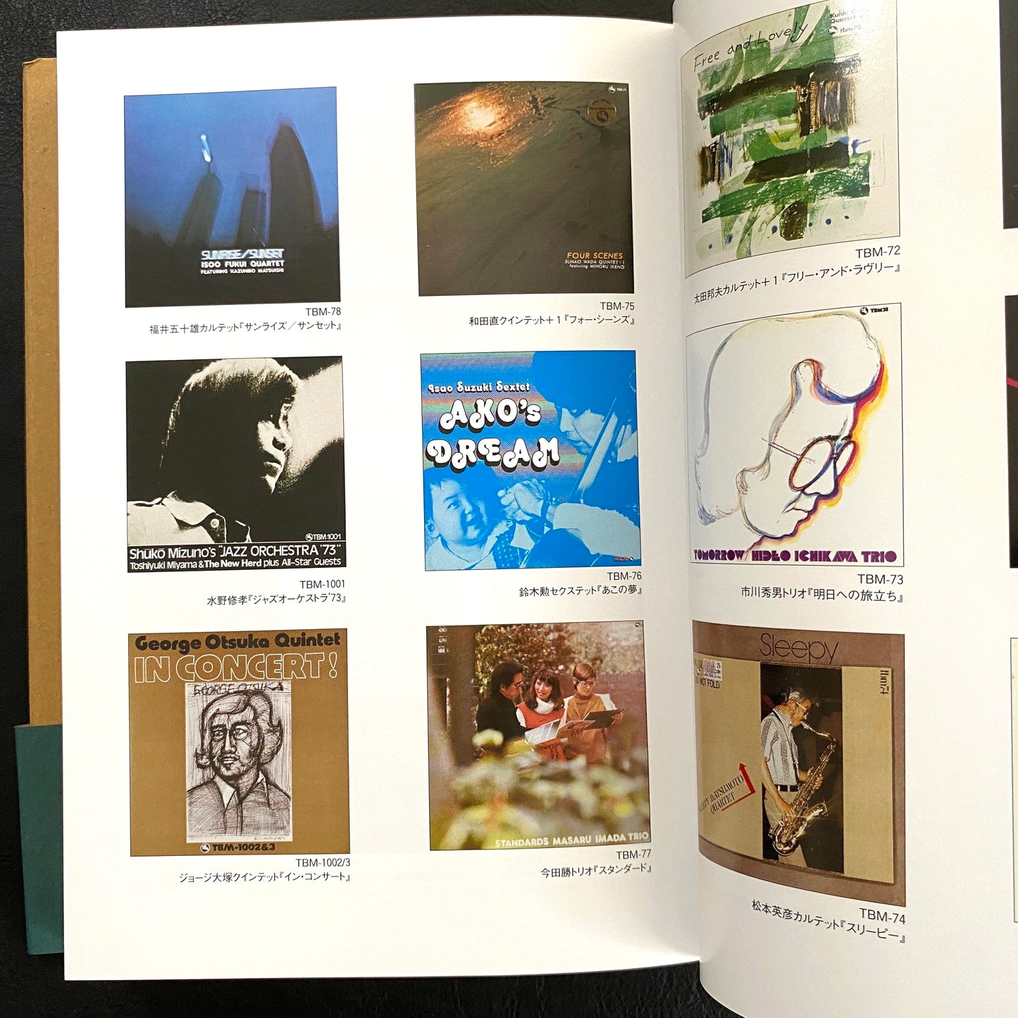 TBM Complete Record Disc Guide Jazz Label Three Blind Mice Book