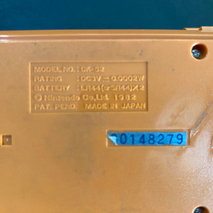 Nintendo Game & Watch Donkey Kong DK-52