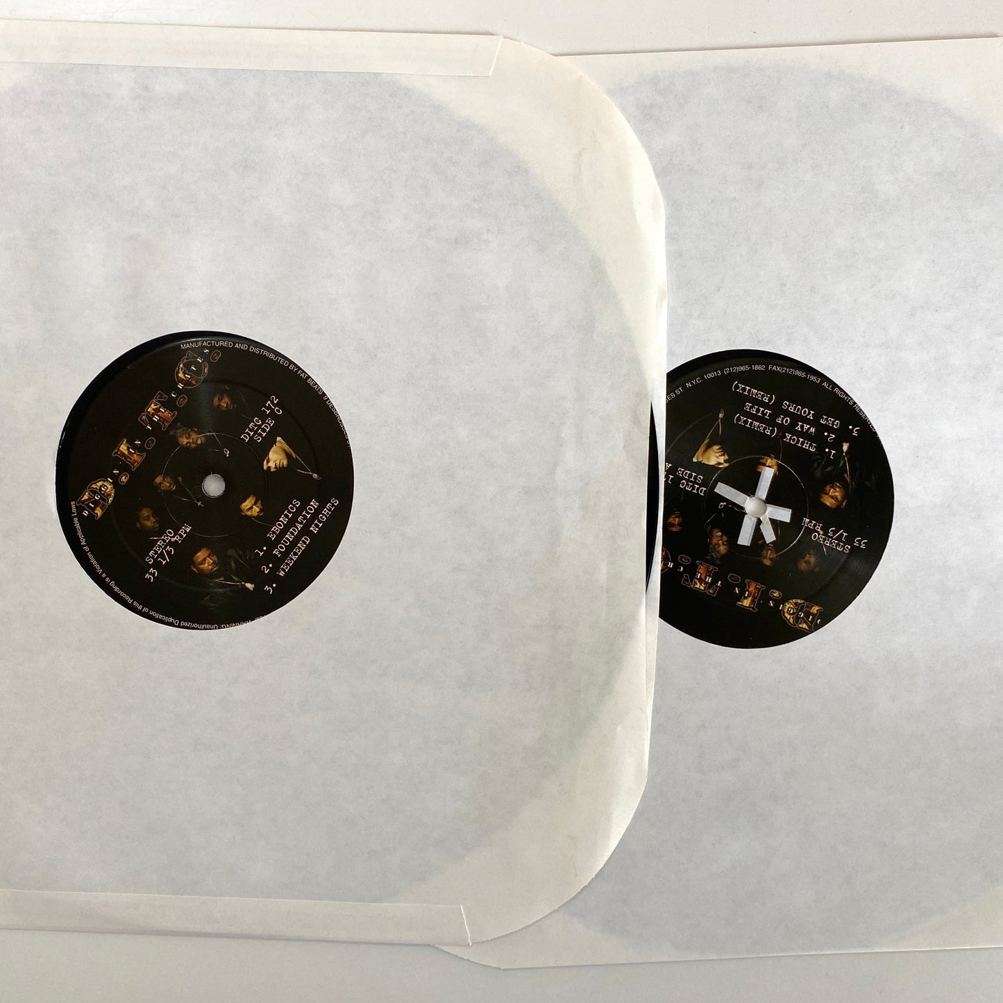 HIPHOP 12-inch and LP Records - JOB LOT - 60 Records Set - VG Condition