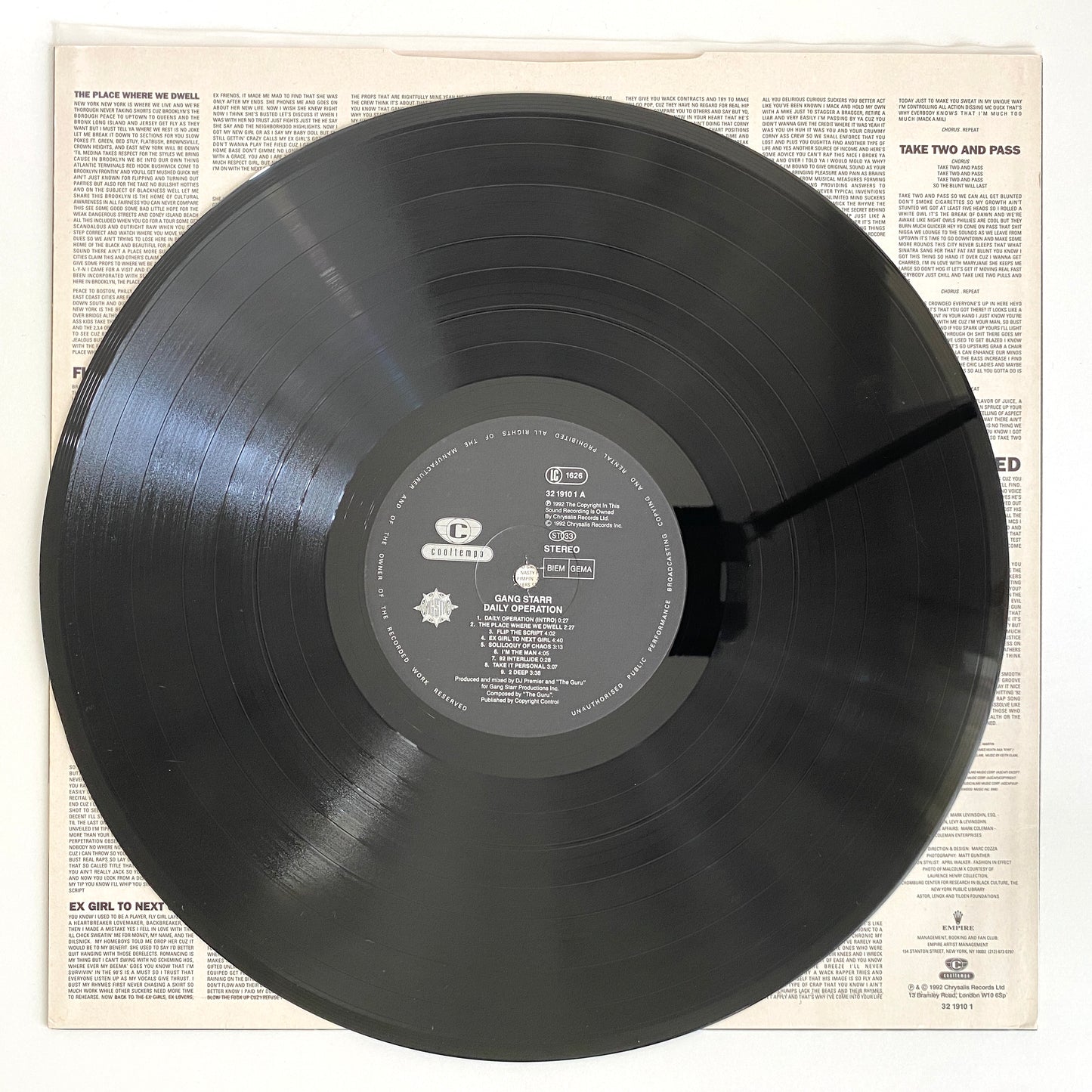 HIPHOP 12-inch and LP Records - JOB LOT - 60 Records Set - VG Condition