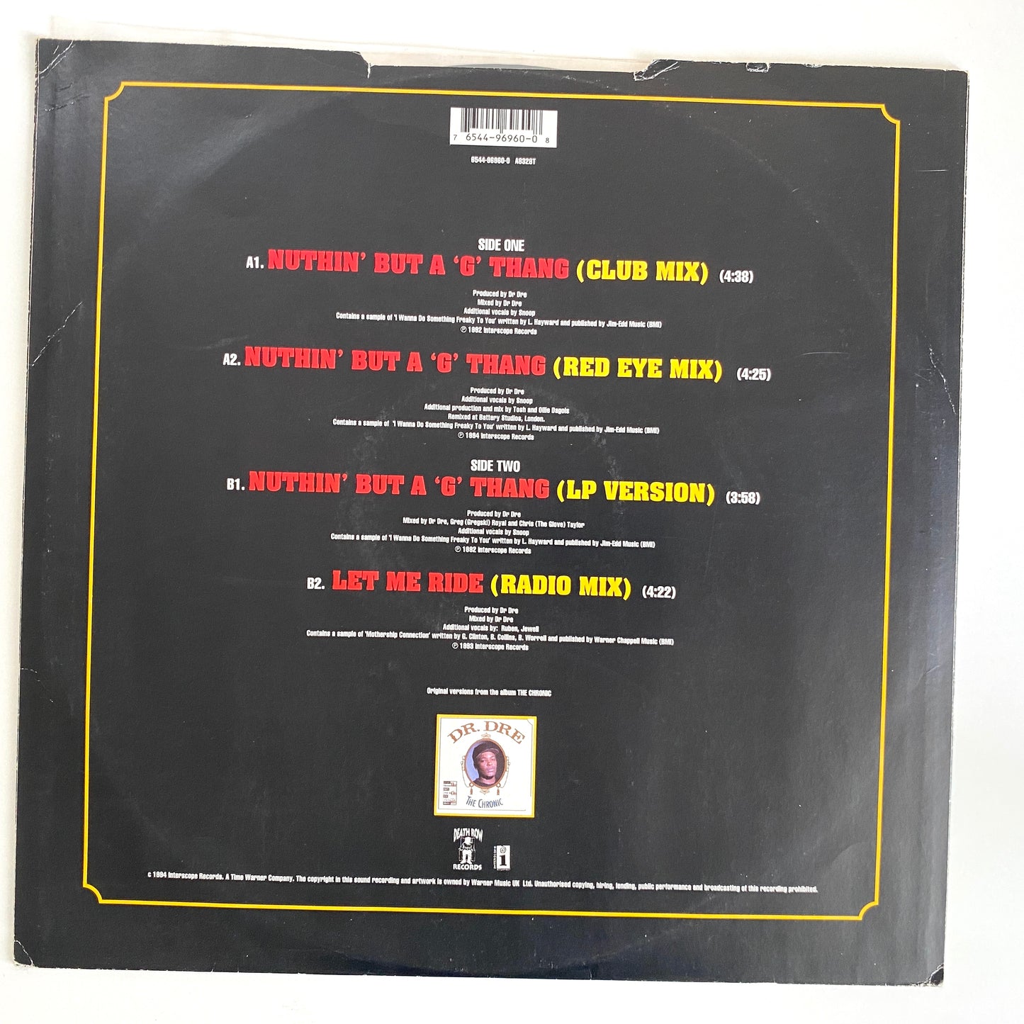 HIPHOP 12-inch and LP Records - JOB LOT - 60 Records Set - VG Condition