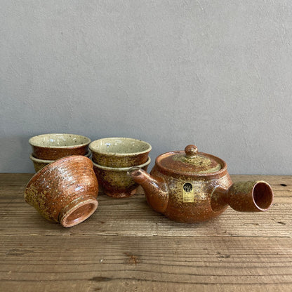 Shigaraki Pottery Tea Set