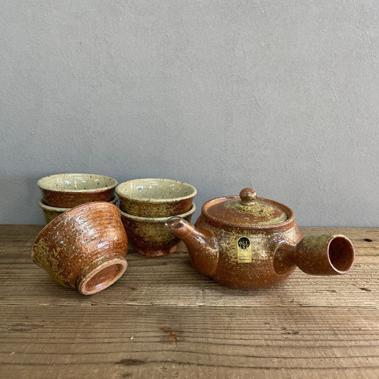 Shigaraki Pottery Tea Set