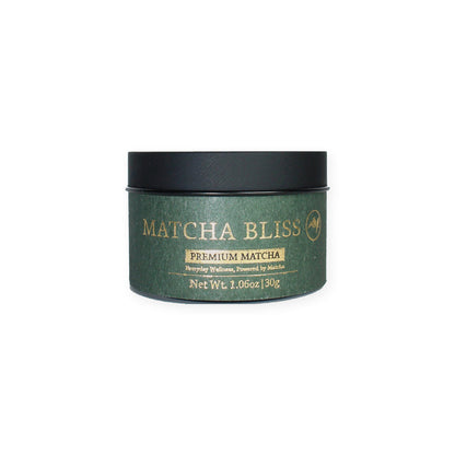 Matcha Bliss — Shizuoka Matcha 30g – square package photograph